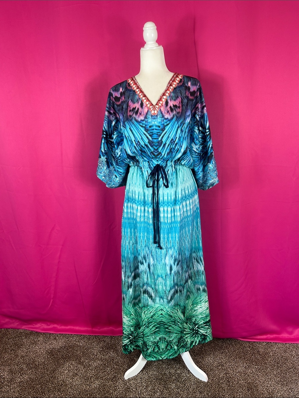 Happy Bay Kaftan one size‎ fits most NWT